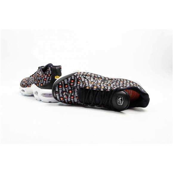 Nike Air Max Plus Tuned TN JDI Womens Shoe Black/White/Orange 862201-007 Sz 7 - Picture 4 of 5